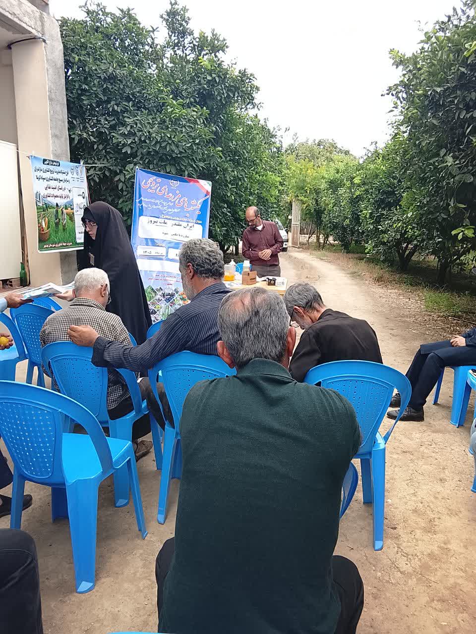 برگزاری دوره آموزشی مدیریت مگس مدیترانه‌ای