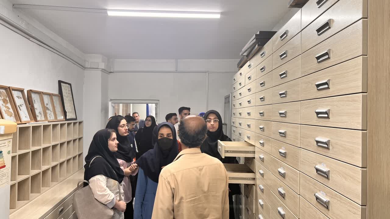 بازدید مسئولان پارک علم و فناوری مازندران و دانشجویان دانشگاه علوم کشاورزی و منابع طبیعی ساری 