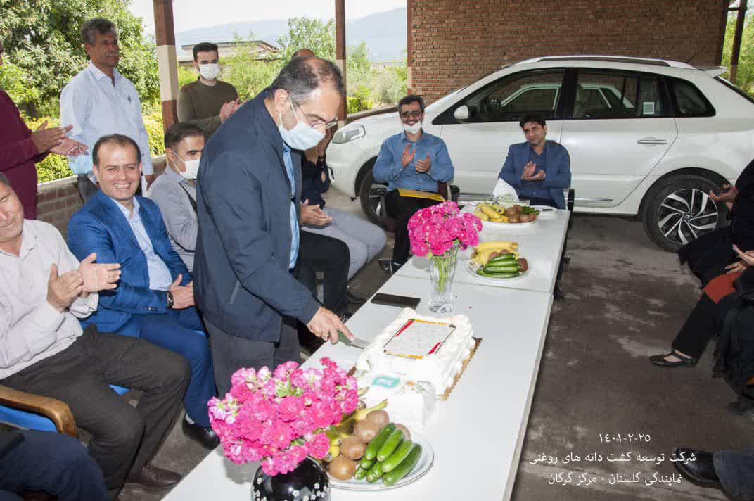 بازدید مدیر عامل محترم شرکت توسعه کشت دانه های روغنی از نمایندگیهای استان مازندران و گلستان 