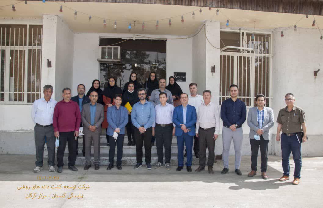 بازدید مدیر عامل محترم شرکت توسعه کشت دانه های روغنی از نمایندگیهای استان مازندران و گلستان 