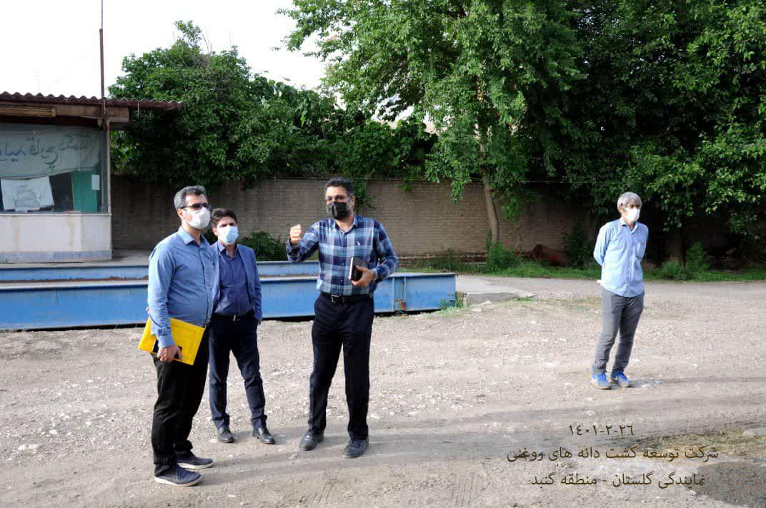 بازدید مدیر عامل محترم شرکت توسعه کشت دانه های روغنی از نمایندگیهای استان مازندران و گلستان 