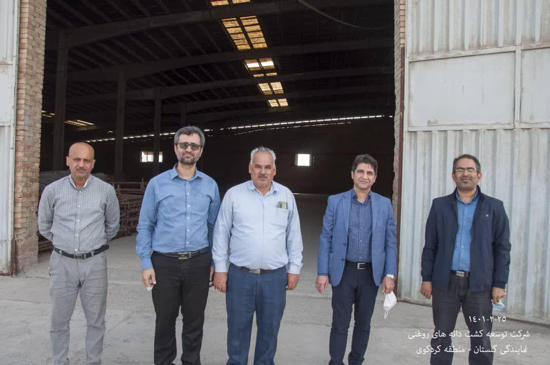 بازدید مدیر عامل محترم شرکت توسعه کشت دانه های روغنی از نمایندگیهای استان مازندران و گلستان 