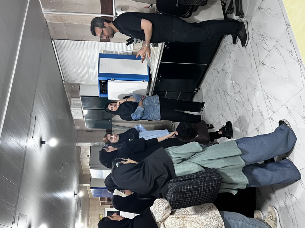 بازدید دانشجویان دانشگاه علوم کشاورزی و منابع طبیعی ساری 