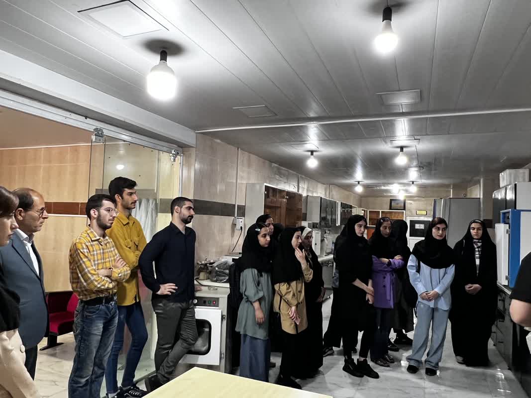 بازدید دانشجویان دانشگاه علوم کشاورزی و منابع طبیعی ساری 