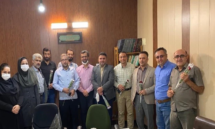مراسم تولد همکاران نمایندگی مازندران