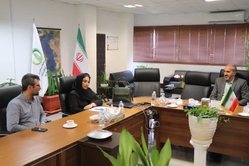 جلسه با سرپرست دانشگاه علوم کشاورزی و منابع طبیعی ساری 