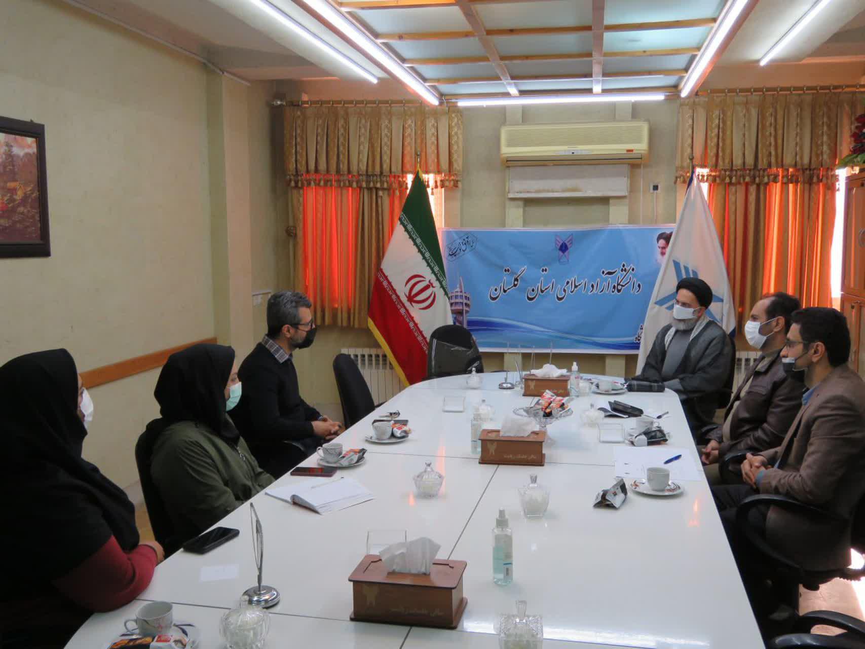  ایجاد تفاهم نامه با  دانشگاه آزاد اسلامی واحد گرگان 