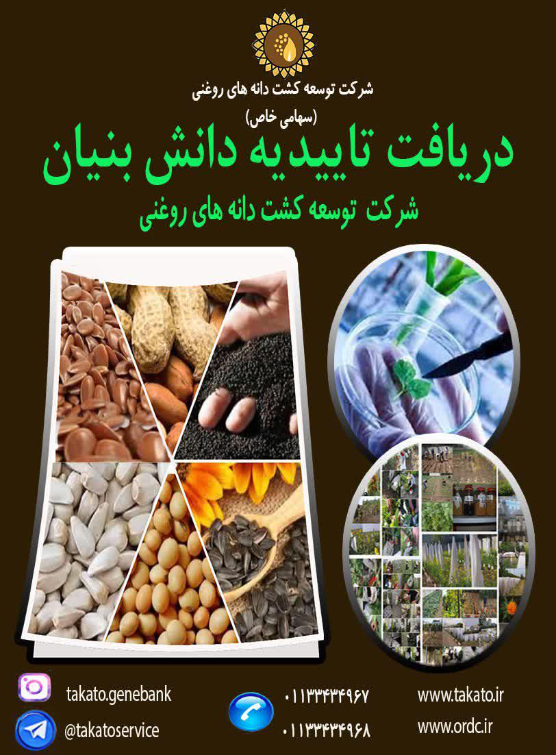 دریافت تاییدیه دانش بنیان 