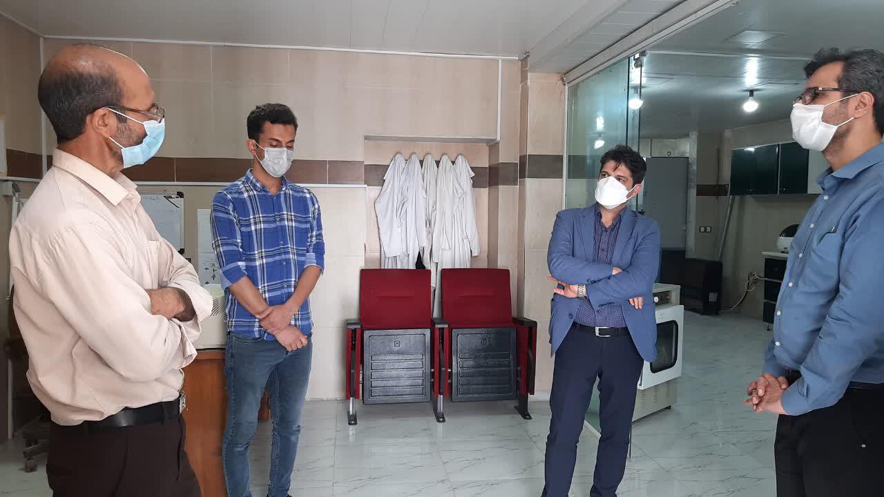 بازدید مدیر عامل محترم شرکت توسعه کشت دانه های روغنی از مرکز تحقیقات 