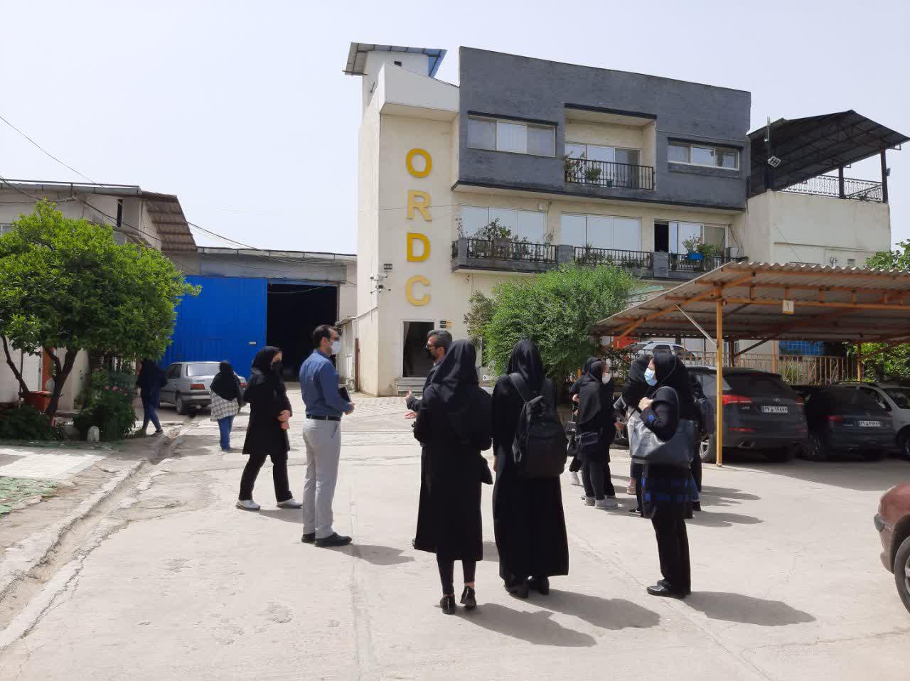 بازدید دانشجویان 