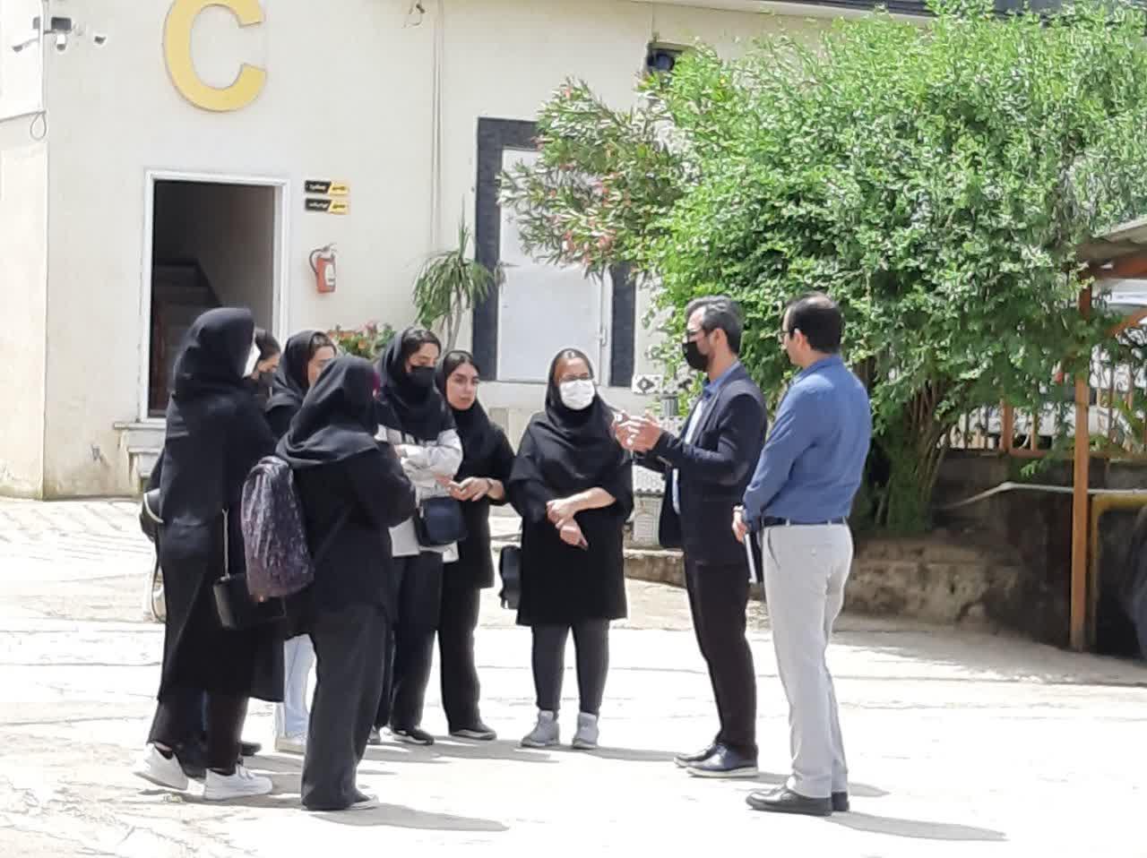 بازدید دانشجویان 