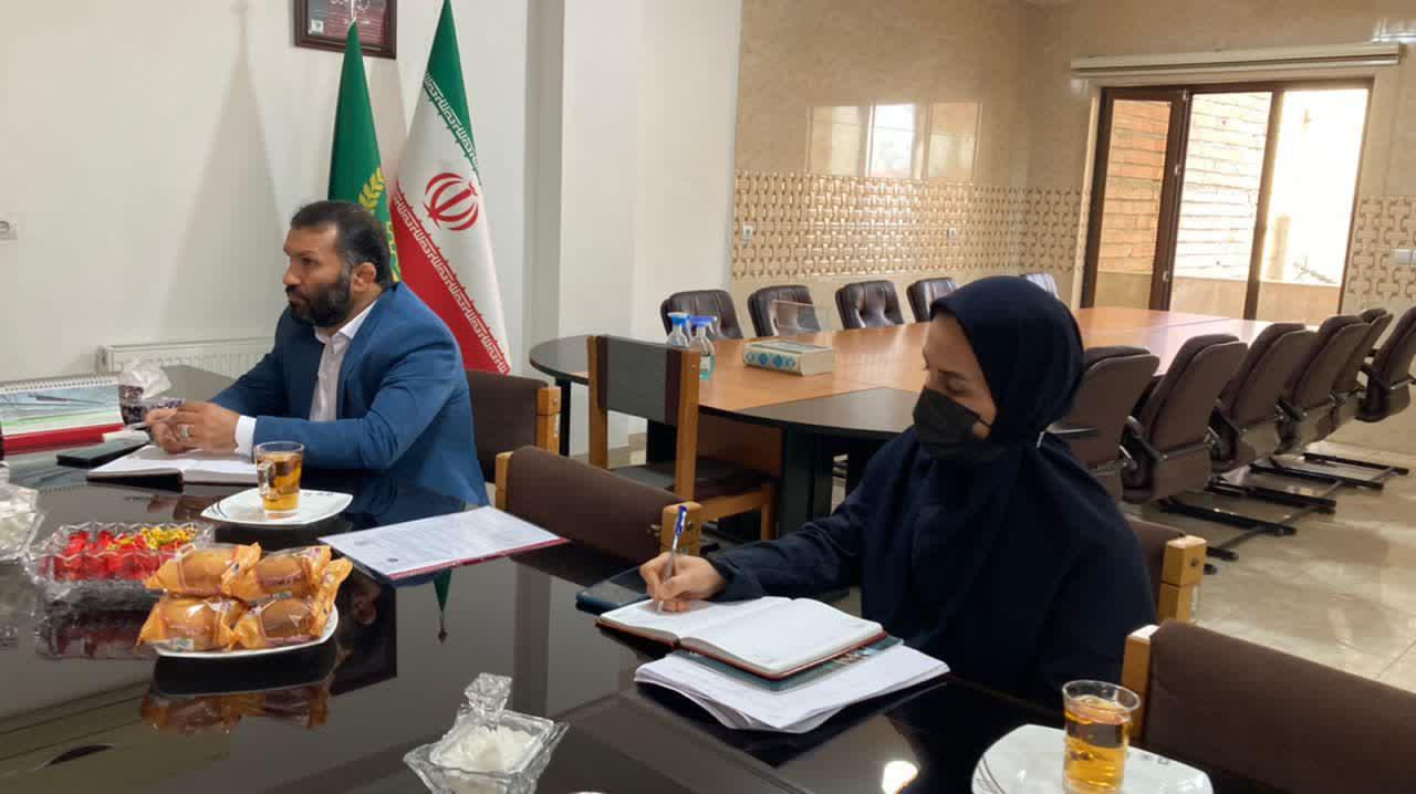 جلسه همکاری های آموزشی با سازمان نظام مهندسی کشاورزی استان  
