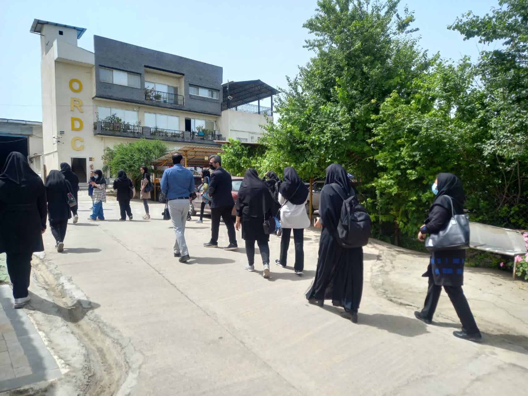 بازدید دانشجویان 