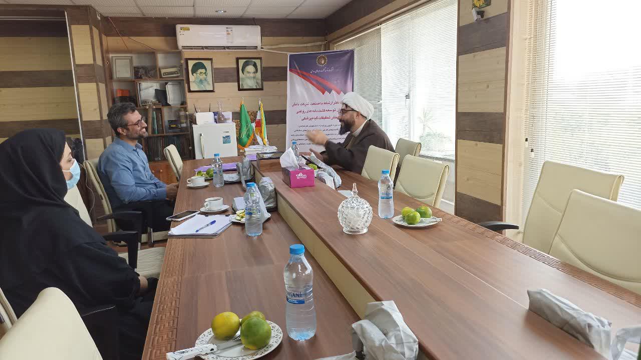 حضور سرپرست محترم حوزه نمایندگی ولی فقیه سازمان جهاد کشاورزی استان مازندران در مرکز تحقیقات 