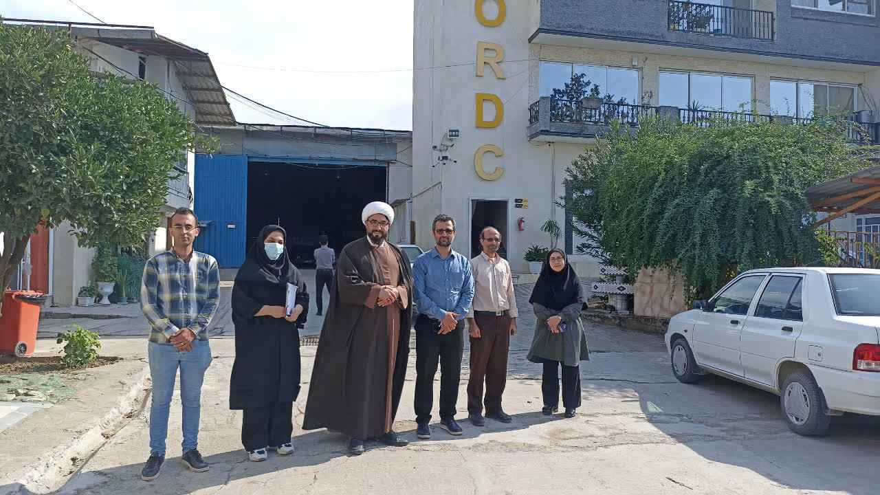 حضور سرپرست محترم حوزه نمایندگی ولی فقیه سازمان جهاد کشاورزی استان مازندران در مرکز تحقیقات 