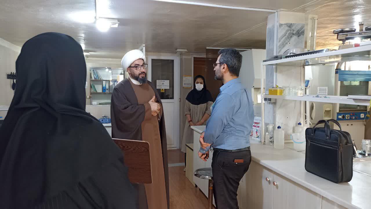 حضور سرپرست محترم حوزه نمایندگی ولی فقیه سازمان جهاد کشاورزی استان مازندران در مرکز تحقیقات 